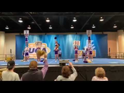 BCHS Cheerleading Competition at BJCC November 23 2019