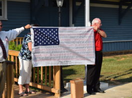 WoodmenLife Presents Honor Flags To Bibb VFD’s