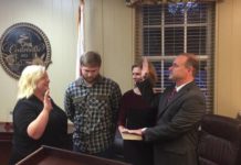 Centreville Installs New Mayor & Council