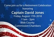 Congratulations on your Retirement Captain David Jones!