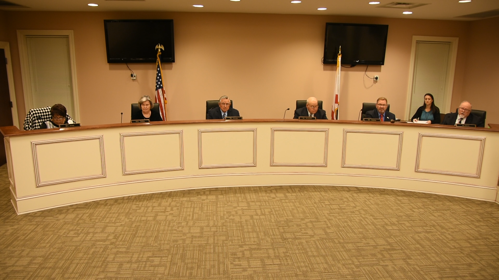 The Bibb County Board of Education meeting on December 11, 2018