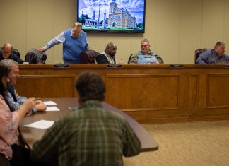 Bibb County Commission meeting gets under way January 14, 2019.