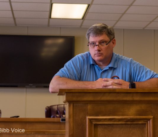 Bibb County EMA Director Kirk Smith
