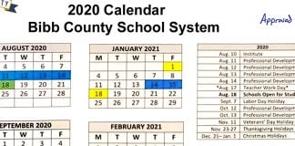 Bibb County Board of Education approves New Amended Calendar for upcoming school year.