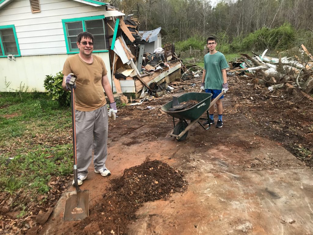 Volunteers Pitch In To Help Tornado Victims in Bibb County | The Bibb Voice