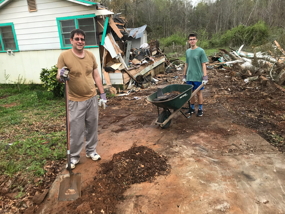Volunteers Pitch In To Help Tornado Victims in Bibb County | The Bibb Voice