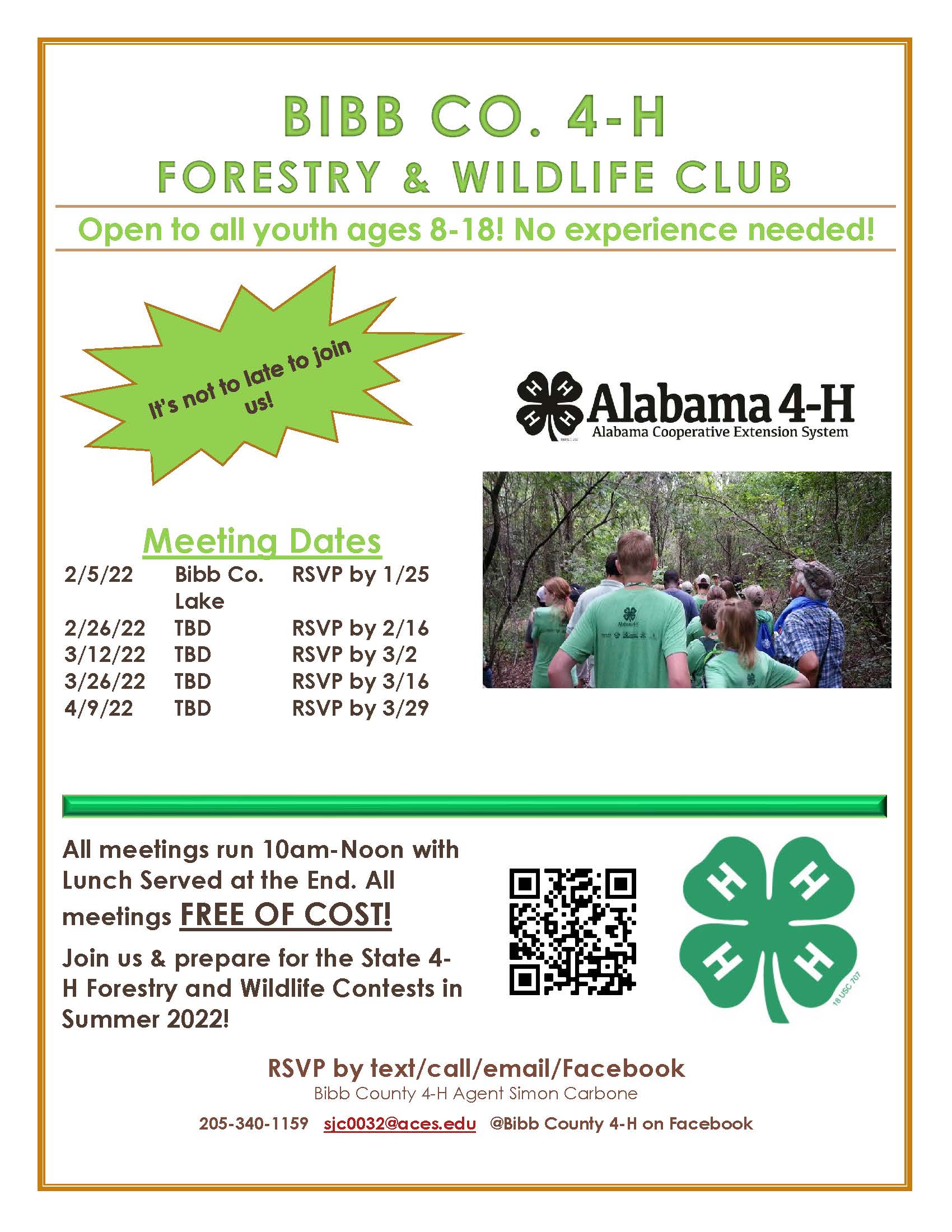 Upcoming Bibb County 4-H Programs | The Bibb Voice