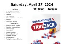 DEA National Drug Take Back Day: Safely Dispose of Unneeded Medications