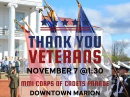Marion Military Announces Veterans Day Parade