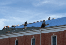 Centreville Baptist Church Gets a New Roof