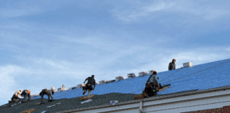 Centreville Baptist Church Gets a New Roof
