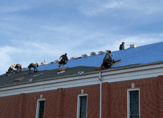 Centreville Baptist Church Gets a New Roof